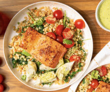 Mediterranean Salmon Bowl