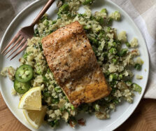 Garlic Flounder recipe