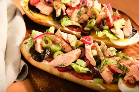Salmon-Nicioise