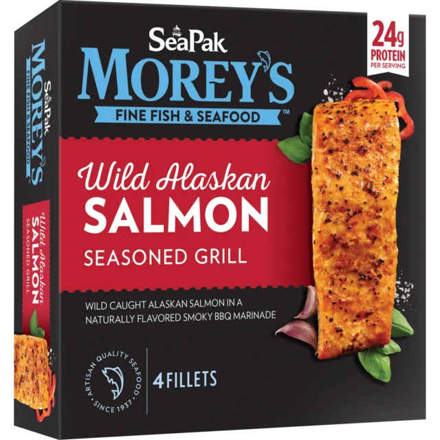 Morey's Wild Alaskan Salmon Seasoned Grill - Family Size