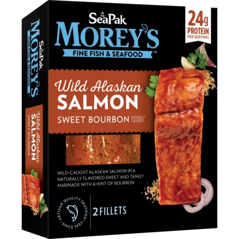 Morey's Wild Alaskan Salmon Sweet Bourbon