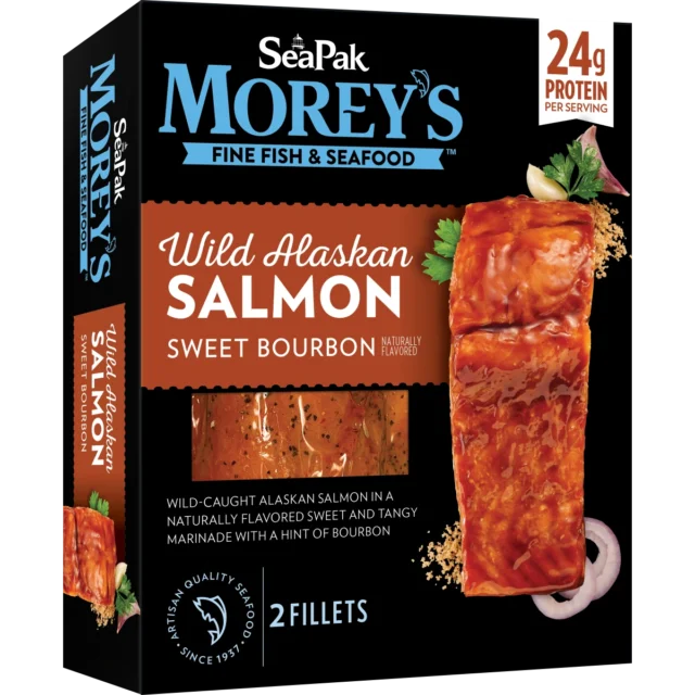 Morey's Wild Alaskan Salmon Sweet Bourbon